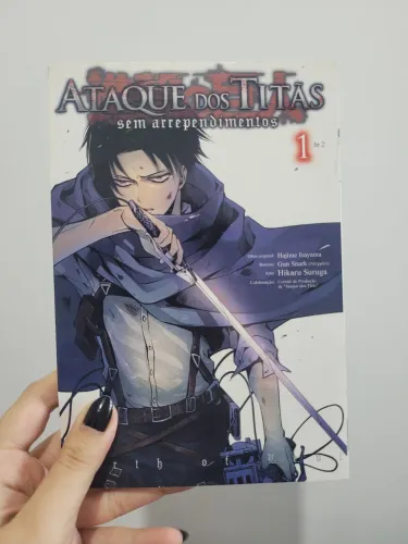 Mangá Attack on Titans: Sem arrependimentos Vol.1