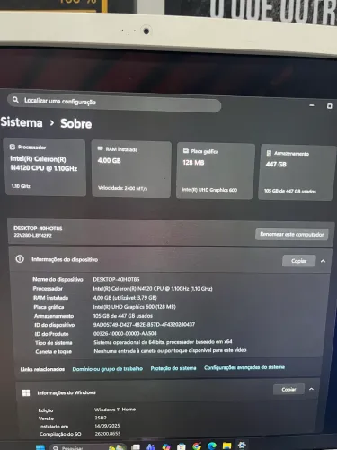 Vendo Computador All one LG