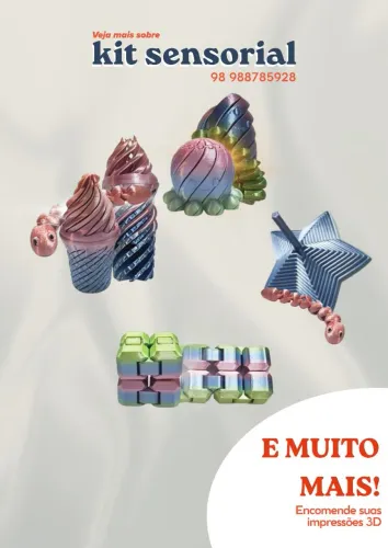 Kit sensorial (ver descrição)