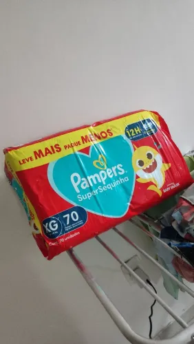 Pacotão de fraudas XG Pampers