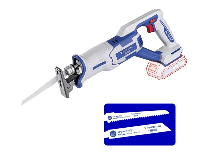 Serra Sabre 20V 2800 rpm Brushless Tramontina by Total - Sem Bateria e Carregador 