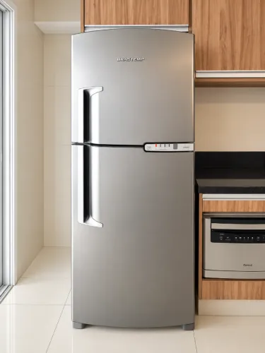Geladeira Inox 375 Litros