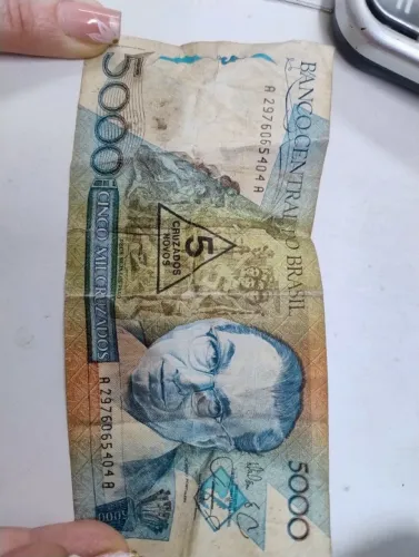5000 mil cruzeiros 