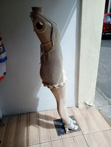 Vestido em crochê  P/M