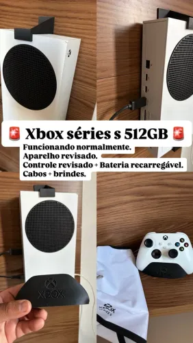 VENDO XBOX SÉRIES S + BRINDES ( LEIA )
