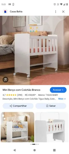 Mini berço