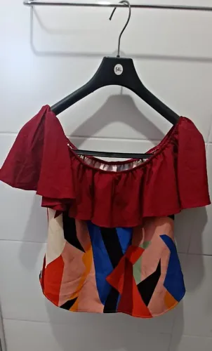 Conjunto blusa e short