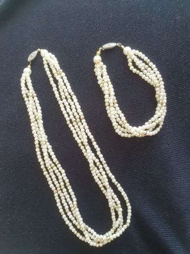 Colar Gargantilha e Pulseira Bijoux Elegantes
