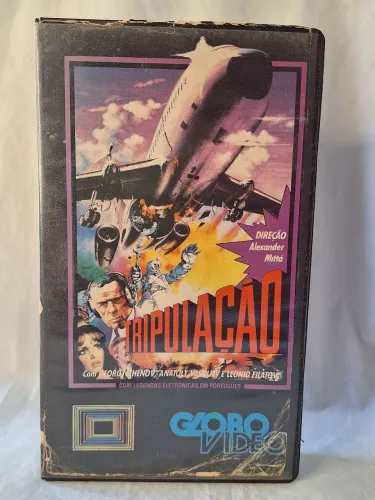 VHS Tripulação Alexander Mitta Globo Vídeo
