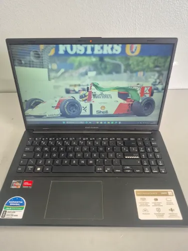Notebook ASUS Vivobook go 15, Ryzen 5 7520U, 8Gb RAM, 512Gb SSD, Preto