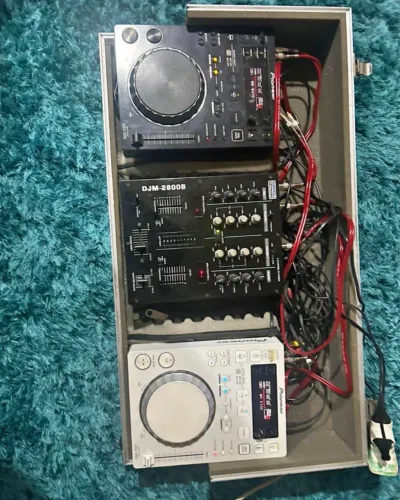 Cdj 350 +mixer DMJ-B 2800