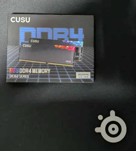 Memória ram ddr4 16gb 8+8gb 3600mhz