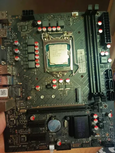 KIT PLACA MÃE LGA 1200 + I3 10100