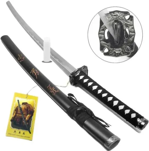 Katana de aço para decoração 