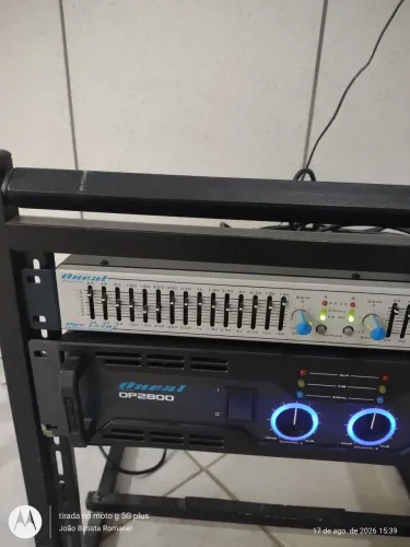 Vendo sonorização profissional (novo), equipamento de primeira linha,