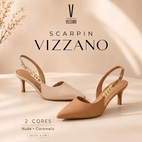 Dê uma olhada em Scarpin Feminino Vizzano Casual
