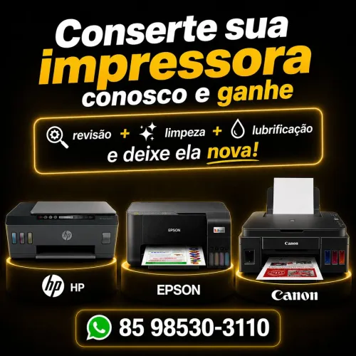 Sua Impressora Nova de Novo