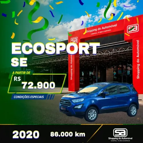 Ford Ecosport SE 1.5 12V Flex 5P Aut. 2020
