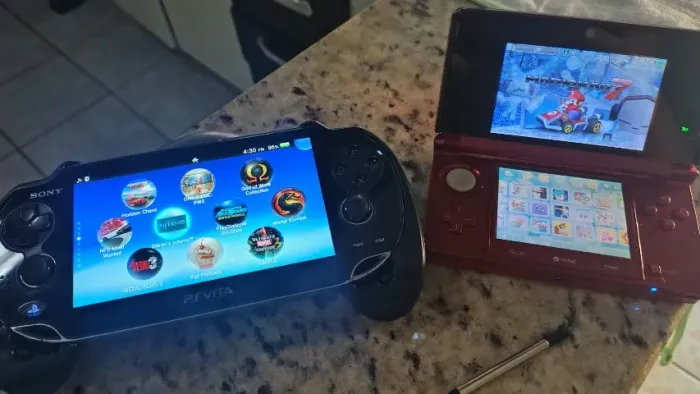 Nintendo 3DS e PS Vita Desbloqueados