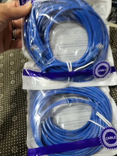 Cabo De Rede 10m Crimpado Rj45 Cat5e Internet