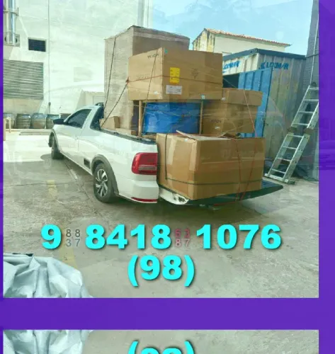 Frete seguro! Transporte em São José de Ribamar, São Luís e Forquilha.