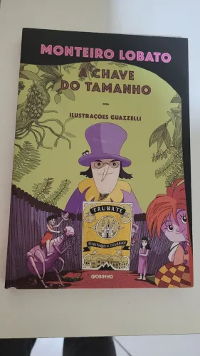 Livro "A chave do tamanho" - Monteiro Lobato