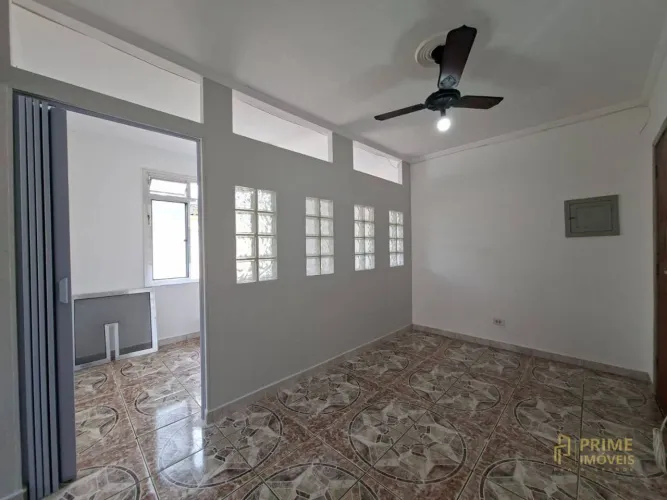 Kitnet com 1 dormitório para alugar, 39 m² por R$ 2.550,00/mês - Canto do Forte - Praia Gr
