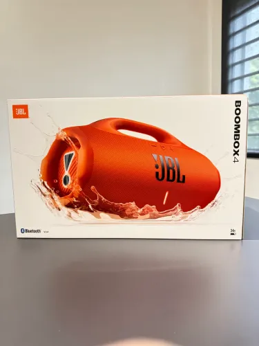 JBL Boombox 4 Laranja Lançamento