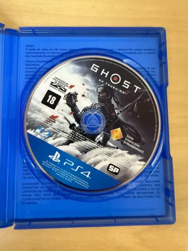 Ghost of tsushima mídia física ps4 / ps5 