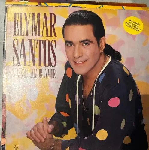 LP DISCO VINIL ELYMAR SANTOS AMOR AMOR