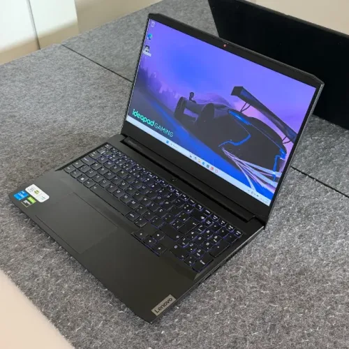 Notebook IdeaPad Gaming 3, i5 de 11ª, 8gb de RAM, placa Nvidea geforce GTX 1650, 512 SSD