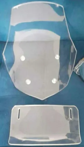 Bolha transparente acrílico Nmax com defletor