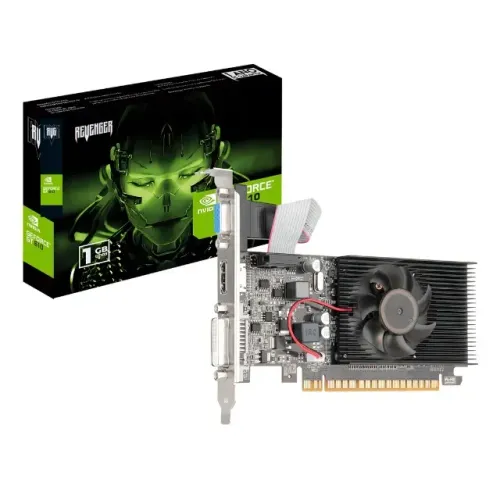 Placa de Vídeo Nvidia GeForce GT610 1GB DDR3 PCI Express 64-bit HDMI DVI VGA gt 610 pode r