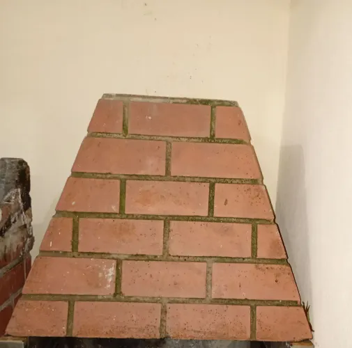 Vendo Coifa de churrasqueira e chaminé com 5 peças