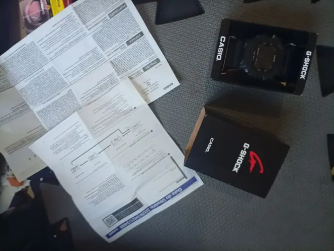 Cássio G-shock The King Movimento Luz solar a prova d'água 200 metros