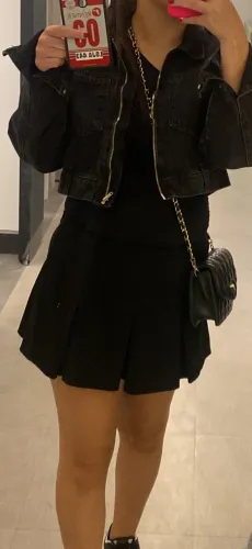 Short saia alfaiataria da Zara