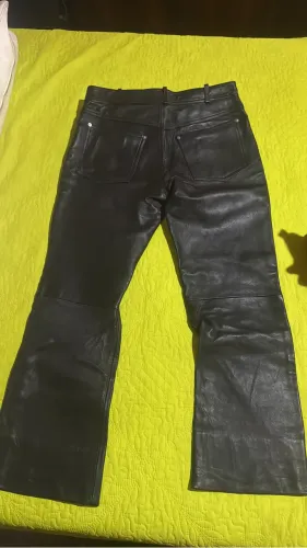 Calça couro original Harley Davidson