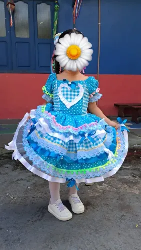 Roupa infantil junina
