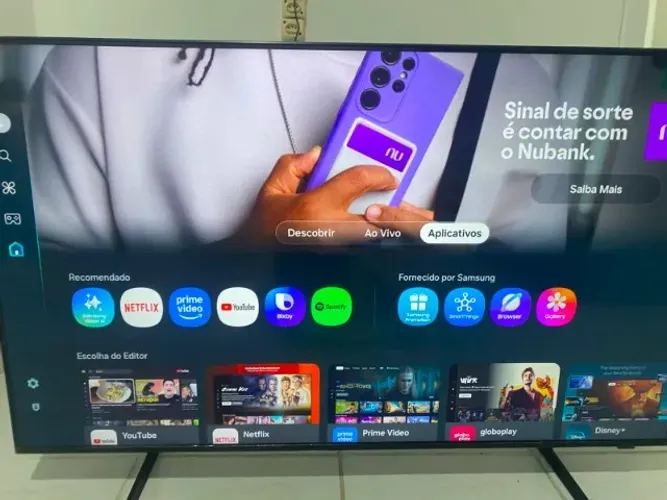 TV 4K SAMSUNG 50 POLEGADAS