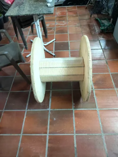Rolo de fio pra decoração