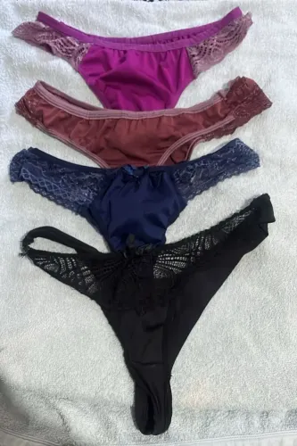 Calcinhas usadas e com cheirinho
