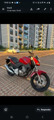 Moto CB 300 R gasolina