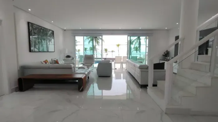 Casa em Condomínio Frente Mar - Enseada - Guarujá