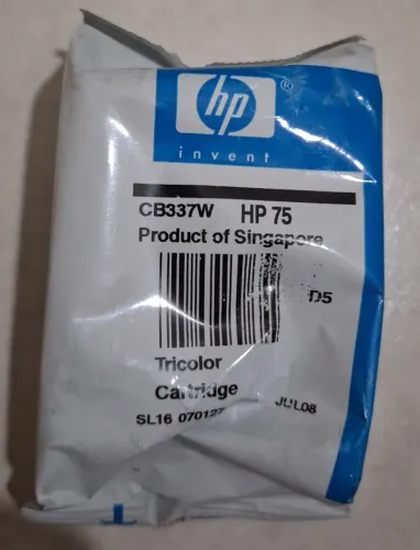 Cartucho HP 75 colorido original