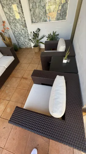Vendo conjunto de sofá área externa