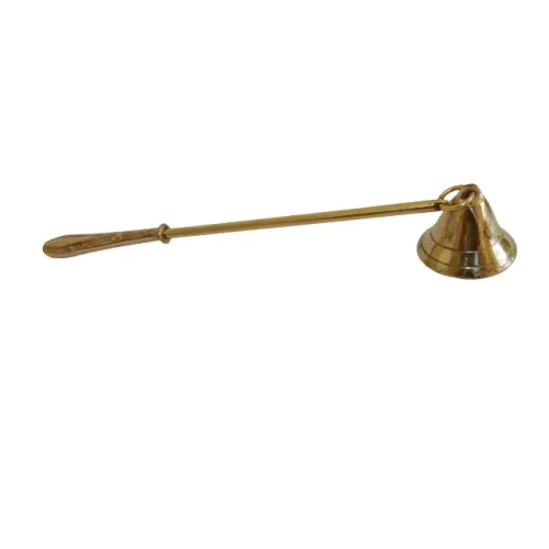 Apagador De Velas Bronze Dourado P Decorações Igreja - 20cm
