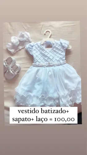 Vestido de batizado