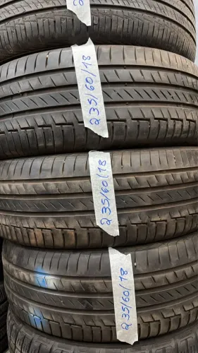 Pneus 235/60/18 marca continental semi Novos