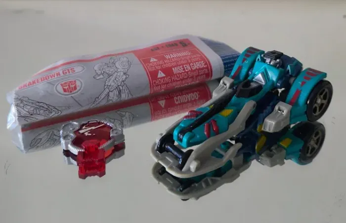 Figure Transformers Cybertron Breakdow GTS, completo e original Hasbro, Galaxy Force