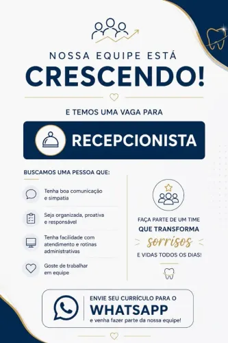 Vaga Recepcionista